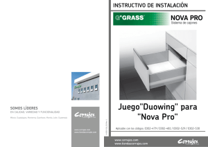 Juego"Duowing" para "Nova Pro"