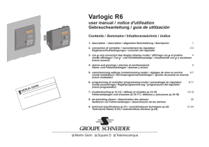 Varlogic R6 - Schneider Electric
