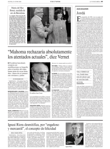 &ldquo;Mahoma rechazar&iacute;a absolutamente los atentados