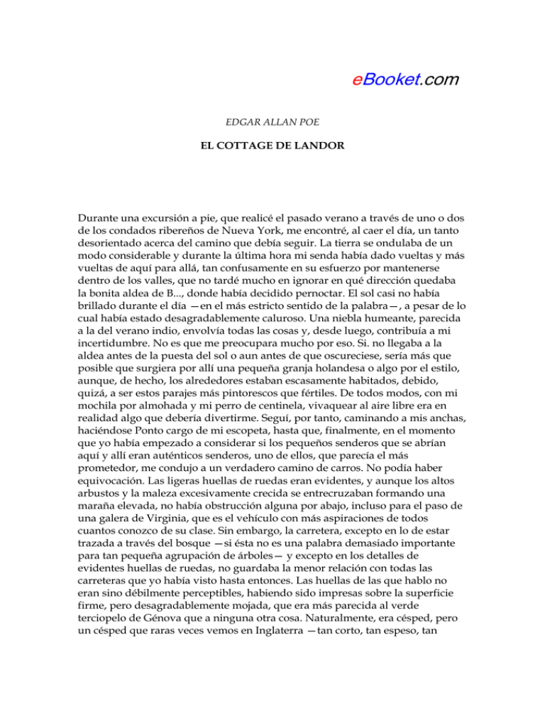Poe, Edgar Allan Cottage landor