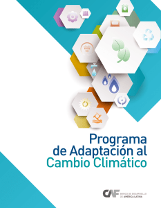 Programa de Adaptación al Cambio Climático - Inicio