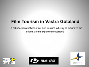 Film Tourism in Västra Götaland
