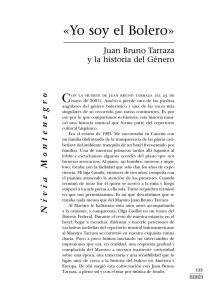 Juan Bruno Tarraza y la historia del Género