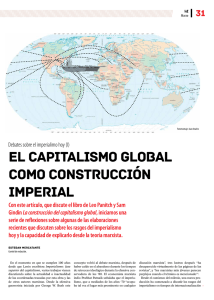 El capitalismo global como construcción imperial