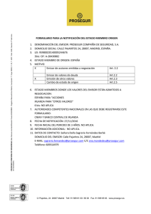 formulario para la notificación del estado miembro origen 1