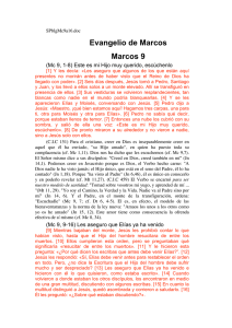 Evangelio de Marcos Marcos 9 - Etica e Scienza