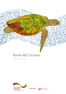 Boletín GIZ Colombia