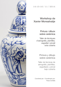 Workshop de Xavier Monsalvatje