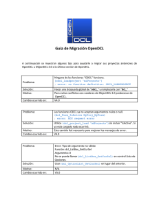 Guía de Migración OpenDCL