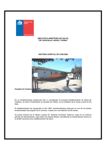Historia Hospital Coelemu - Biblioteca Ministerio de Salud