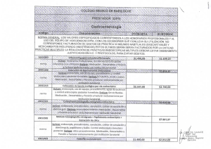 norma general: los valores especificados corresponden a los