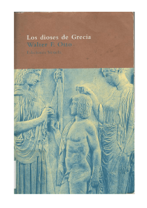 Los dioses de Grecia