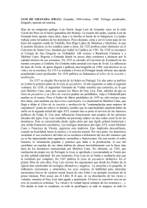 luis de granada (fray) - Academia de Buenas Letras de Granada