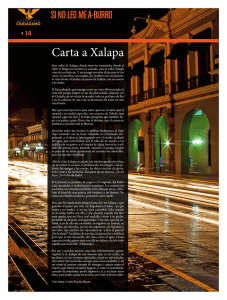 Carta a Xalapa - Movimiento Ciudadano Veracruz