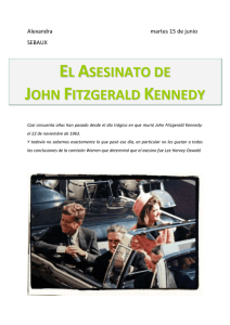 el asesinato de john fitzgerald kennedy