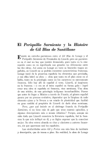 El Periquillo Sarniento y la Histoire de Gil Blas de Santillane