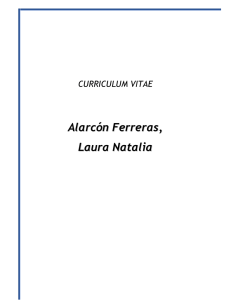 Alarcón Ferreras, Laura Natali aa - Universidad Tecnológica Nacional