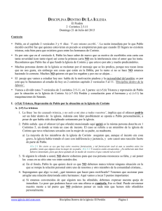 Notas en PDF - La Iglesia del Este