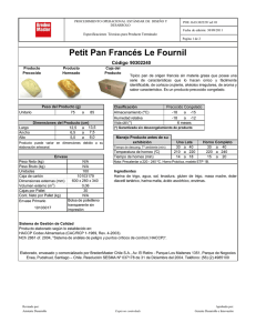 POE.16.D.302229 - Petit Pan Francés Le Fournil