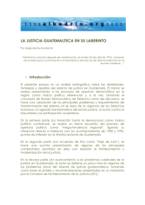 la justicia guatemalteca en su laberinto