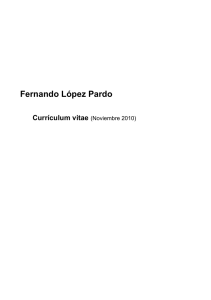 Fernando López Pardo - Universidad Complutense de Madrid