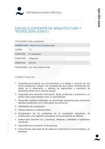 ESCUELA SUPERIOR DE ARQUITECTURA Y TECNOLOGÍA (ESAyT)