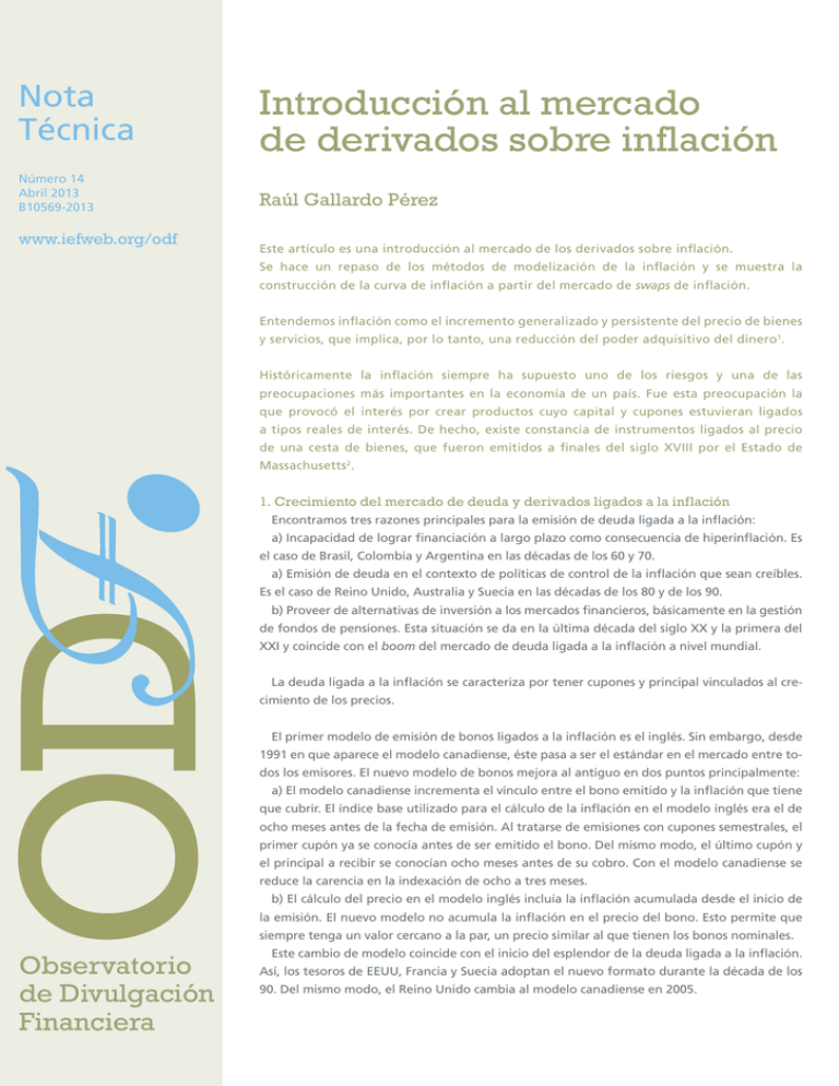 Introducci n Al Mercado De Derivados Sobre Inflaci n