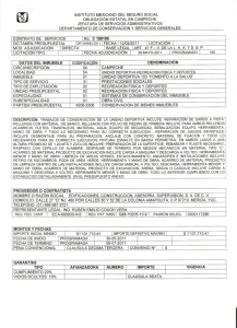 CONTRATO DE: SERVICIOS INO: C 150195