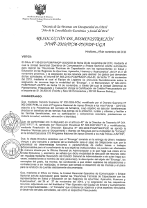 Q)ecenio ¿{e [as Q`ersonas con ®iscapacicíacf en e[(Perú