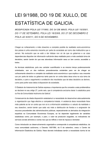 Lei de Estatística de Galicia