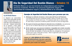 Día De Seguridad Del Bastón Blanco – Octubre 15