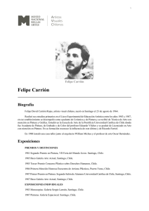 Felipe Carrión - Artistas Visuales Chilenos