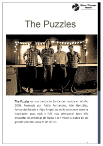 The Puzzles es una banda de Santander nacida en el año 2006