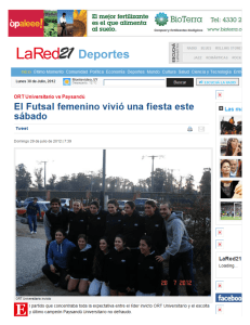 El Futsal femenino vivió una fiesta este sábado