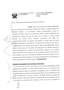 Sentencia que declara nulo todo lo actuado en el