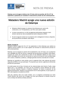 Matadero Madrid acoge una nueva edición de Estampa