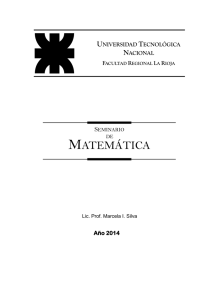 Apunte Matemática 2015 - UTN