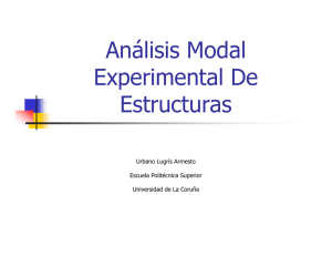 Análisis Modal Experimental De Estructuras