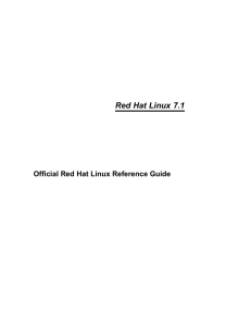 Red Hat Linux 7.1
