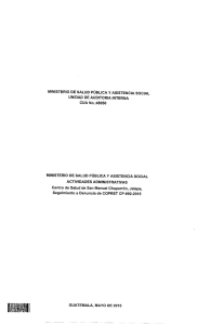 CUA 48956 San manuel - Ministerio de Salud Pública y