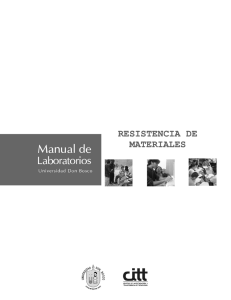 RESISTENCIA DE MATERIALES RESISTENCIA DE MATERIALES