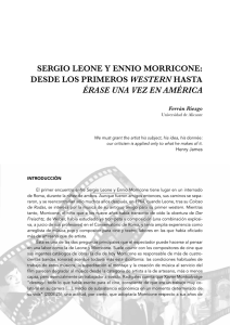 Sergio Leone y Ennio Morricone: desde los primeros "western
