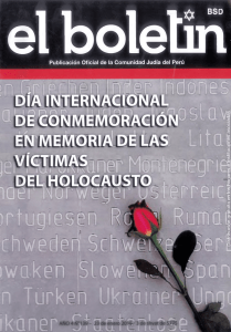 Publicación Oficial de la Comunidad Judía del Perú