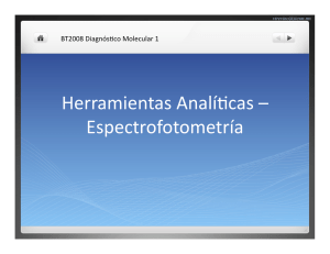 Herramientas Analiticas - Espectrofotometria.pptx