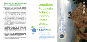 Logotipos Papelería Folletos Prensa Radio Web