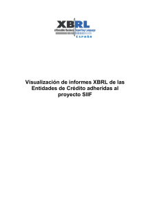 Manual de visualización de informes XBRL de las Entidades de