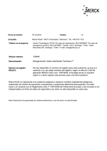Artículo número: 105949 Denominación: Manganeso(II) nitrato