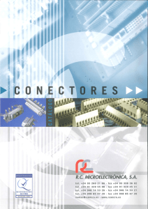 Catálogo Conectores - RC Microelectrónica
