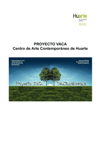 PROYECTO VACA Centro de Arte Contemporáneo de Huarte