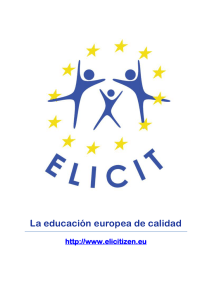 La educación europea de calidad